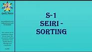 Part2 : 5S Basics : S1 SEIRI (SORTING)