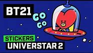 [BT21] Animated Stickers - UNIVERSTAR #2