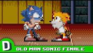 Sonic Meets Original Design Movie Sonic (Old Man Sonic Finale)