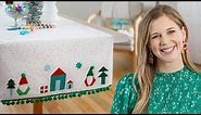 How to Make a Gnome Applique Table Runner - Free Project Tutorial
