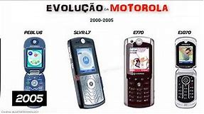 Todos os celulares Motorola de 2000 à 2005
