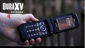Kyocera DuraXV Extreme on Verizon - Intelligent, Compact and Virtually Indestructible Flip Phone