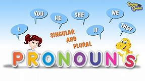 Pronouns – Singular and Plural | English Grammar with Elvis
