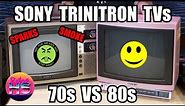 Sony Trinitrons From The 70s And 80s
