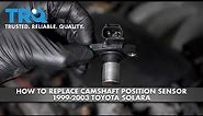 How to Replace Camshaft Position Sensor 1999-2003 Toyota Solara