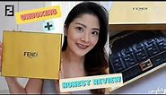 UNBOXING + HONEST REVIEW FENDI CONTINENTAL WALLET ON CHAIN | LAMB LEATHER | IS IT WORTH IT?🥰🛍