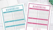 Free Printable Chore Chart for Kids of All Ages