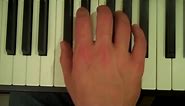 How To Play a Db Major Chord on Piano