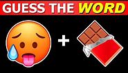 Guess the WORD by EMOJI 🤯 | Guess The Emoji