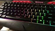how to change the glow colors on your ibuypower keyboard