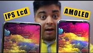 AMOLED vs IPS LCD- Which one is better and why ? #RealGyan