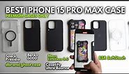 Best PREMIUM iPhone 15 Pro Max Case? - dbrand, Mous, Casetify, ESR, Speck, Benks, Apple