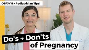 So you're pregnant, now what?! OB/GYN Advice for a safe and healthy pregnancy