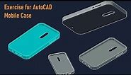 Mobile Cover in Autocad || Design Classes
