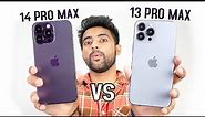iPhone 14 Pro max vs iPhone 13 pro max - Full Comparison !!