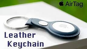 Official Apple Leather Keychain for AirTag | Unboxing & Review | Worth $35?