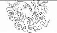 Drawing Octopus Tattoos