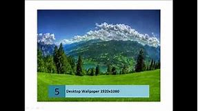 1920x1080 HD 16:9 High Resolution Desktop Wallpapers for Widescreen