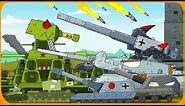 Все серии КВ-44 против Крепости - Мультики про танки