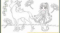 Free Unicorn Coloring Pages For Kids - Unicorn Coloring Pages