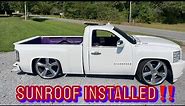 How to install a sunroof in a Chevy Silverado‼️
