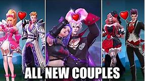 ALL NEW 27 COUPLES IN MOBILE LEGENDS 2021