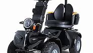 Luxury Electric 4-Wheel Adults Mobility Scooter Powered Wheelchair for Senior & Disabled Elderly 1000W 60V 20AH All Terrain 15.5Mph Long Range 31miles 550lbs Capacity
