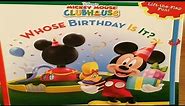 DISNEY MICKEY MOUSE "WHOSE BIRTHDAY IS IT?"- Read Aloud - Storybook for kids & children