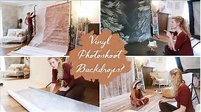 NEW photoshoot BACKDROPS - VINYL easy to clean for CAKE SMASH & children - REVIEW studiobackdrops.eu