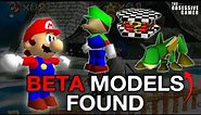 The Beta Models of Super Mario 64 | Cut Content