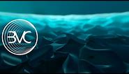 4K Teal Glass Waves Live Wallpaper & Screensaver [Jade Horizon]