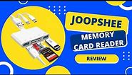 JOOPSHEE 5-in-1 Memory Card Reader: Effortless Data Transfer for iPhone/iPad