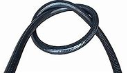 TEKTUBE 3/4" Dia. X 25' - Black Schedule 40 Ultra Flexible PVC Pipe- Made in the USA