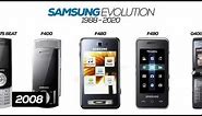 Samsung Phones Evolution 1988-2020