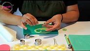 How to make fondant leaves.