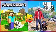 Gta 5 Vs Minecraft | Which game is better ? 🤔