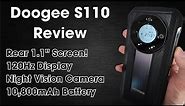 Doogee S110 Rugged Phone Review - Rear Display, Night Vision!