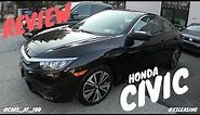 NEW HONDA CIVIC COUPE 2018 MODEL REVIEW - NICE AND SPACIOUS BACK SEATS !