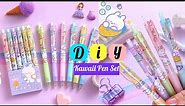 DIY Kawaii pen decoration / How to make Kawaii pen / School Supplies / DIY Kawaii Pen Set