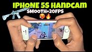 iPhone 5S PUBG Mobile Test 🔥iPhone 5S New Update 4 Finger Handcam Gameplay ❤️