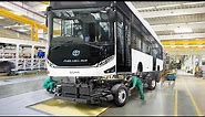 Inside Billions $ Japanese Factory Producing Massive Futuristic Bus - Toyota Production Line