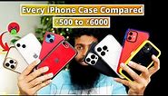 Every iPhone Case Compared | Ringke vs SupCase vs Rhinoshield vs Casetino vs Apple vs ESR