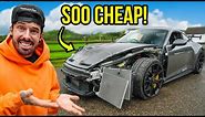 I BOUGHT A WRECKED PORSCHE 911 GT3 & REBUILT IT IN 24 HOURS