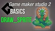 🔴Game Maker Studio 2 | Basics - Draw sprite
