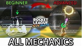 Every Single Mechanic in Rocket League Sideswipe || All Mechanics Tutorial