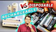 Rechargeable Battery Vs Disposable Battery: What Should You Buy?