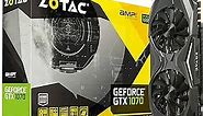Zotac GeForce GTX 1070 AMP! Edition, ZT-P10700C-10P, 8GB GDDR5 IceStorm Cooling VR Ready Gaming Graphics Card