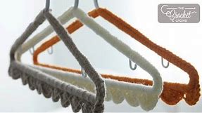 Crochet Coat Hangers | BEGINNER | The Crochet Crowd