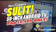 Murang 50-Inch Android TV - For PHP 16,999 Cheapest 50-Inch Android TV - (Sharp 2T-C50BG1X)