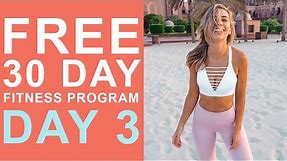 Day 3 | Free 30 Day Fitness Challenge | Full Body Sculpt Pilates